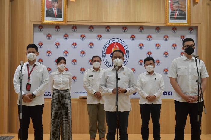  Keterangan pers KOI - Kemenpora - LADI - Foto Kemenpora