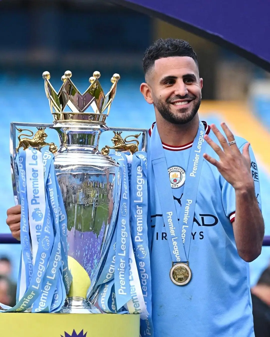 Riyad Mahrez. Foto: Instagram Riyad Mahrez.