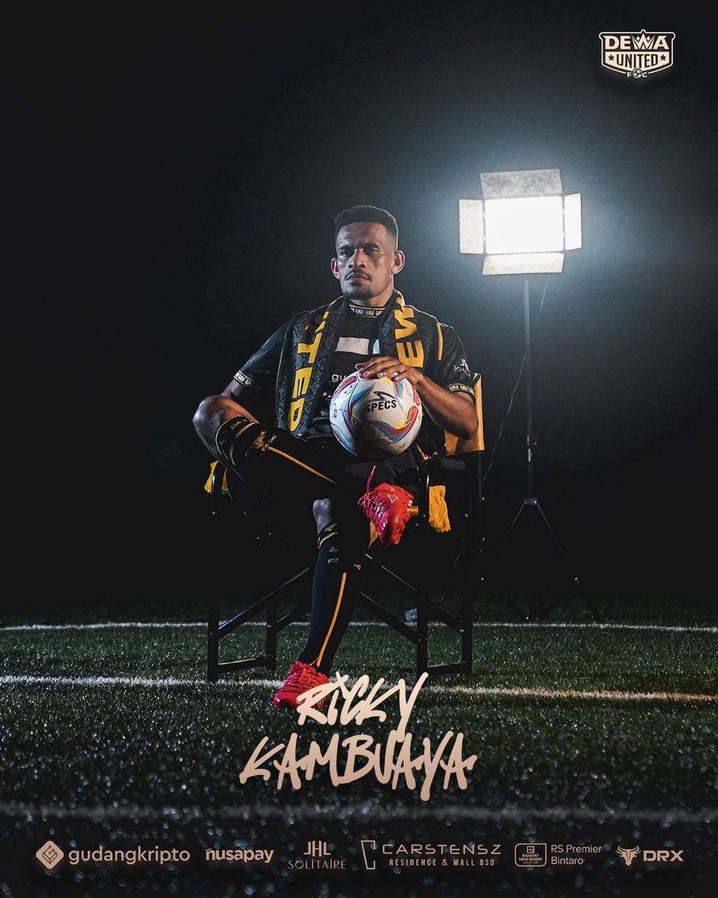 Foto: Ricky Ronaldo Kambuaya (Dewa United)
