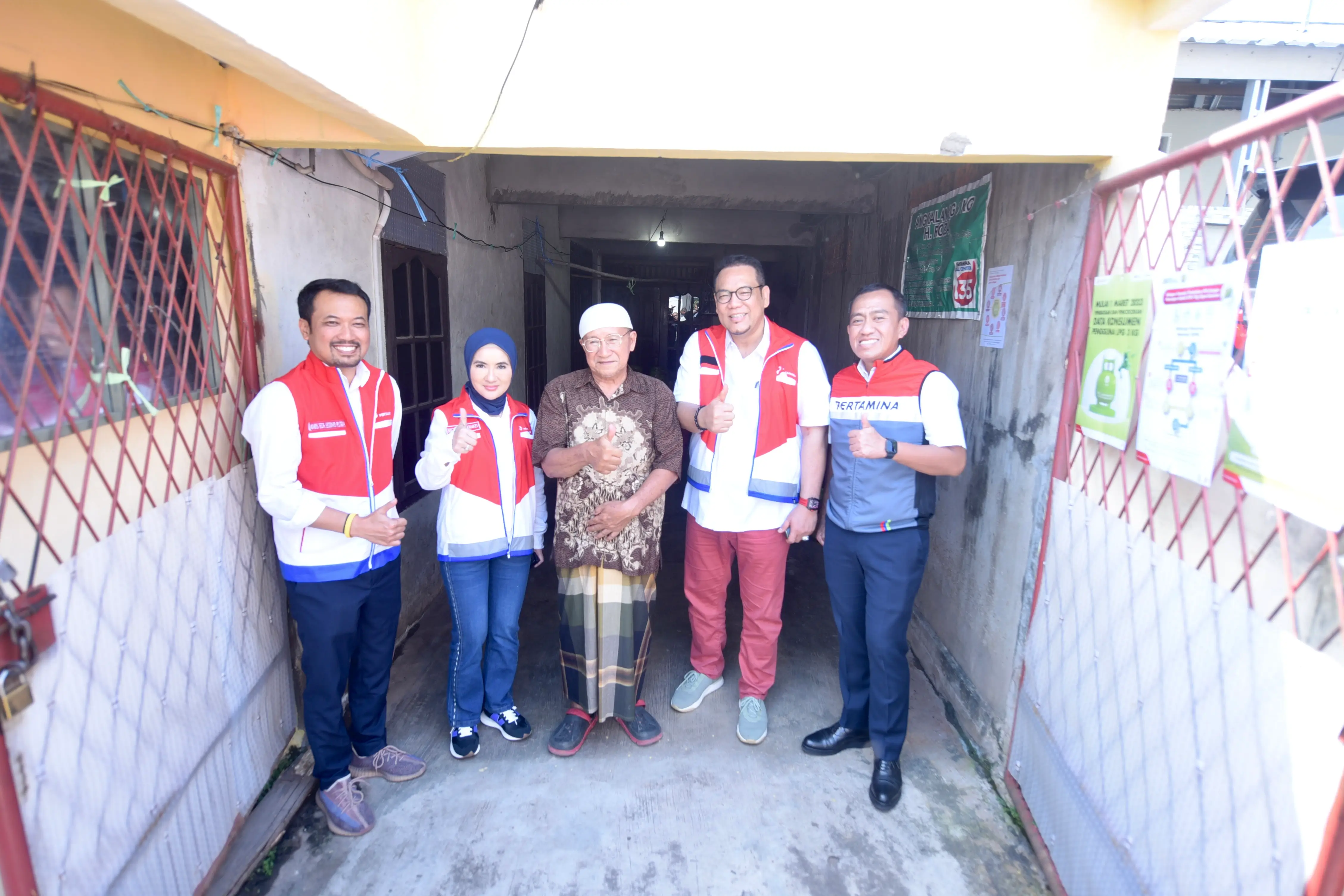 Dirut Pertamina Tinjau Langsung Penyaluran LPG 3 Kg di Wilayah Sumatera Selatan