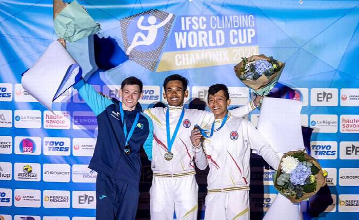 Raih Medali Emas pada Piala Dunia Panjat Tebing  Ini Profil Rahmad Adi Mulyono