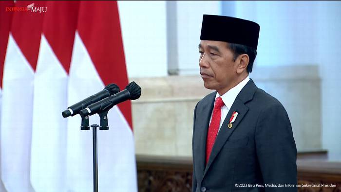 Reshuffle Kabinet  Jokowi Lantik Menkominfo dan 5 Wakil Menteri Baru