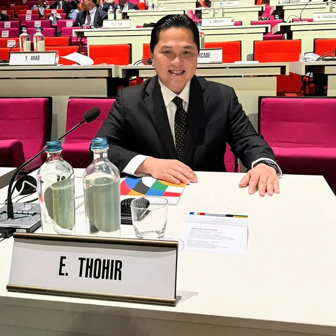 Ketua Umum PSSI, Erick Thohir tidak suka Timnas Indonesia dikerjai di luar negeri. (Foto: Instagram Erick Thohir)