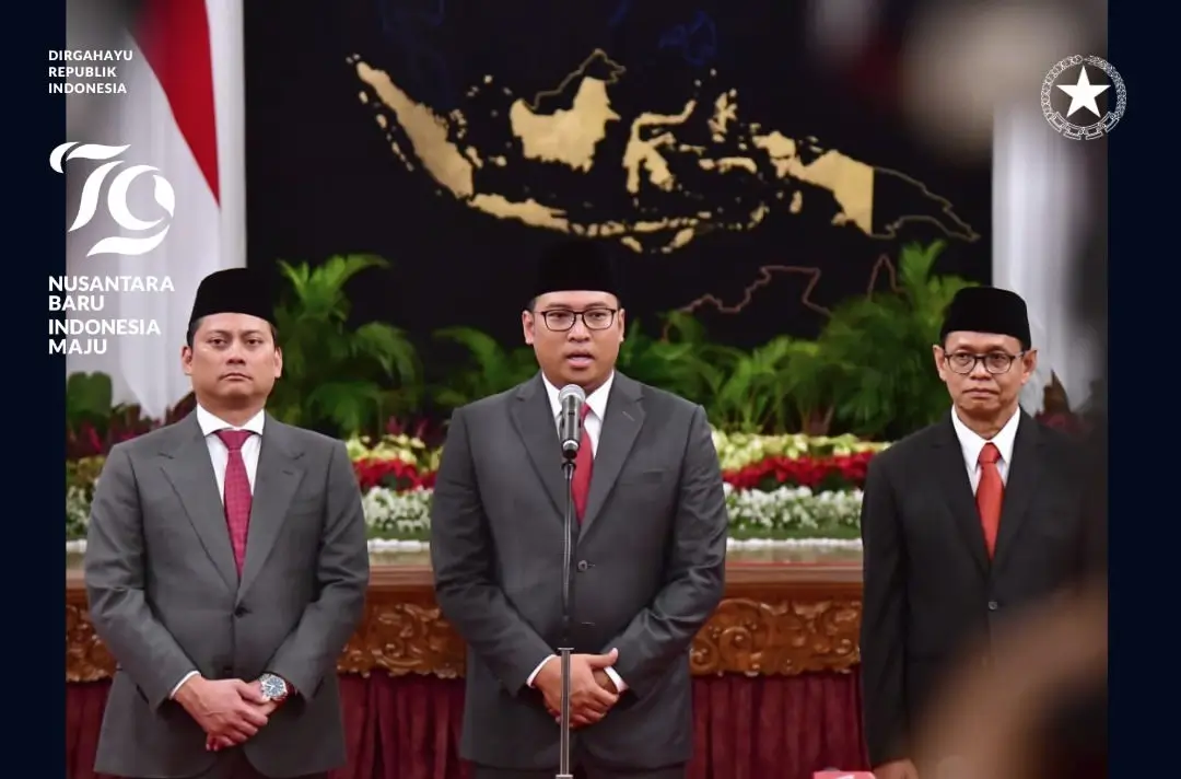 Presiden Jokowi Lantik Tiga Wakil Menteri  Ada Keponakan Prabowo
