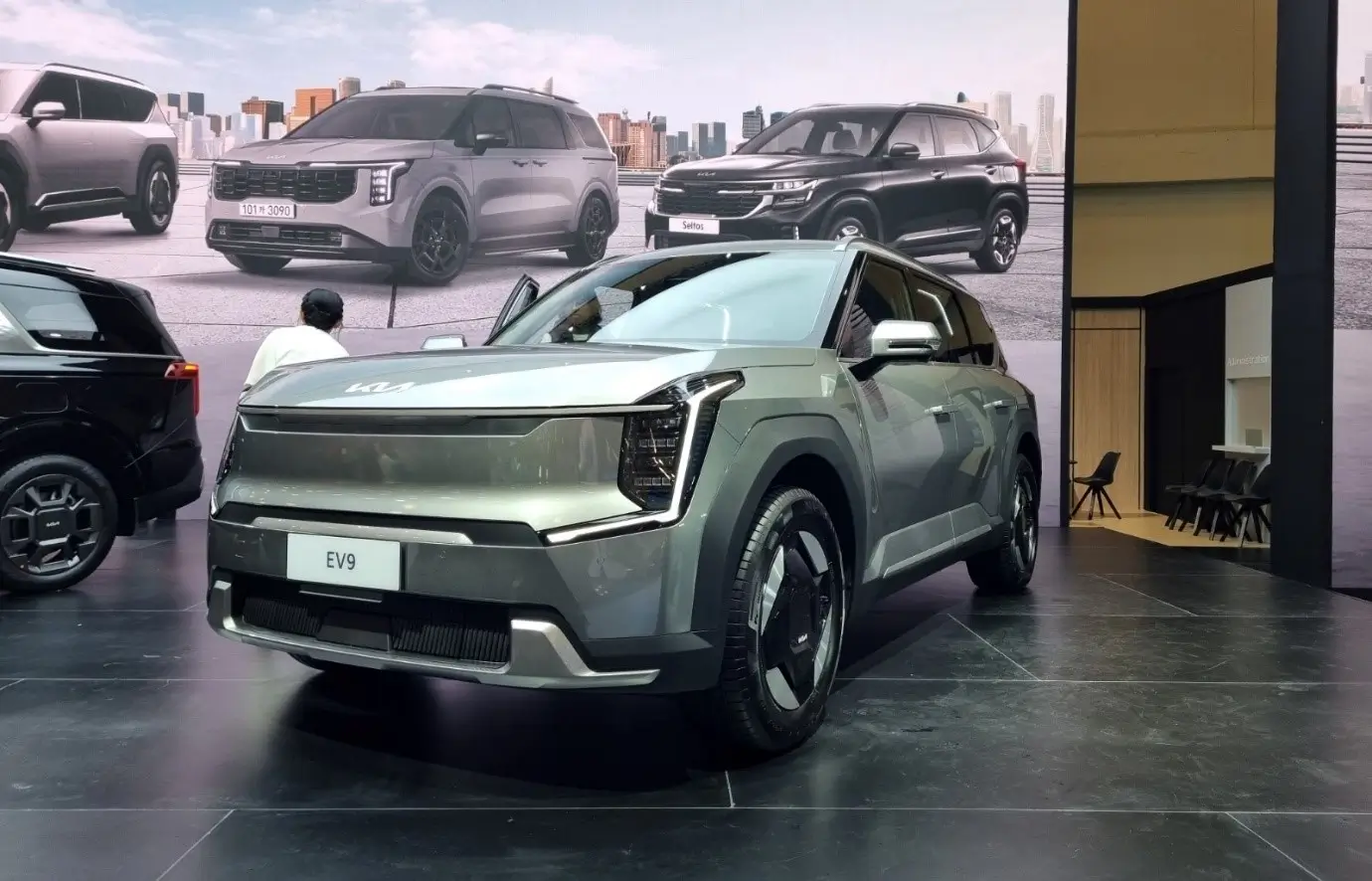 Kia EV9 di GIIAS 2024. (Foto: dok. ThePhrase.id)