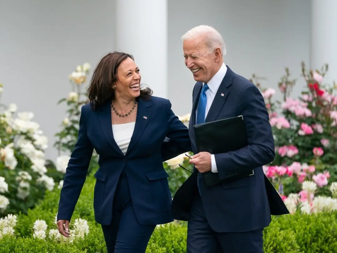 Presiden AS Joe Biden (kanan) dan Wakil Presiden AS Kamala Harris. (Foto: Instagram/joebiden)