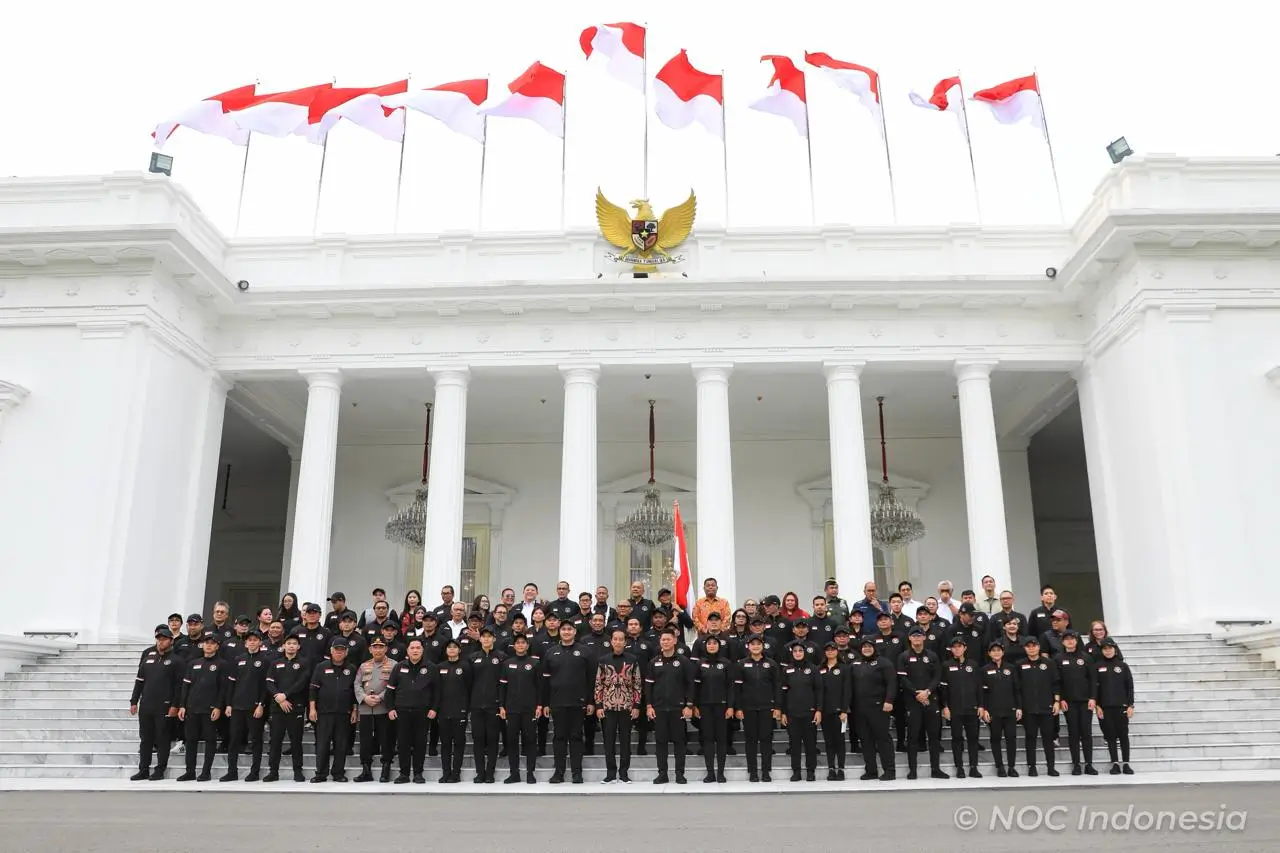 Tim Indonesia untuk Olimpiade Paris 2024. Foto: NOC Indonesia