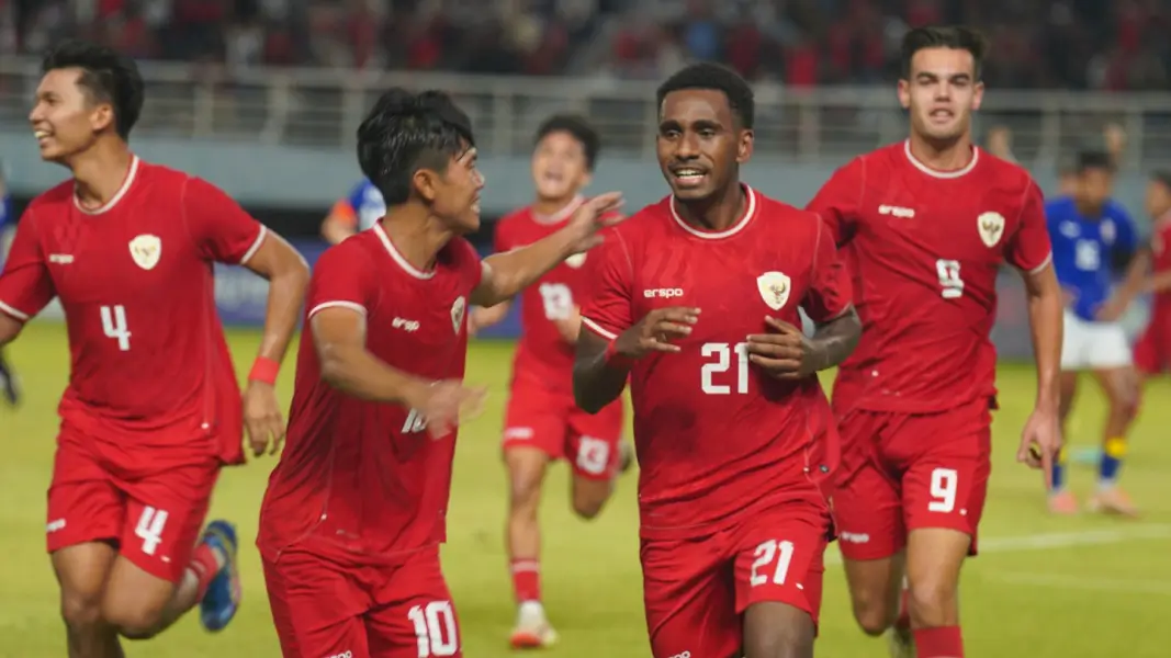 Timnas Indonesia U-19 mengalahkah Timnas Kamboja U-19 2-0 di Piala AFF U-19. (Foto: Istimewa)