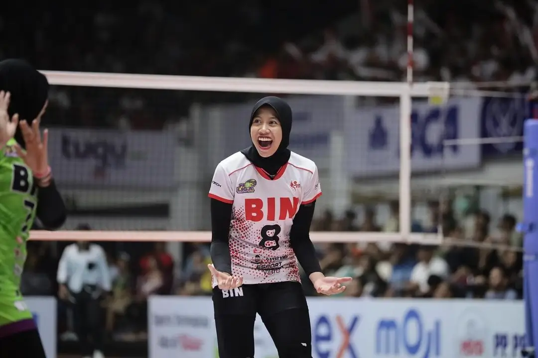 Jakarta BIN menjadi juara Proliga 2024 setelah mengalahkan Jakarta Elektrik PLN. (Foto: Instagram Megawati Hangestri)