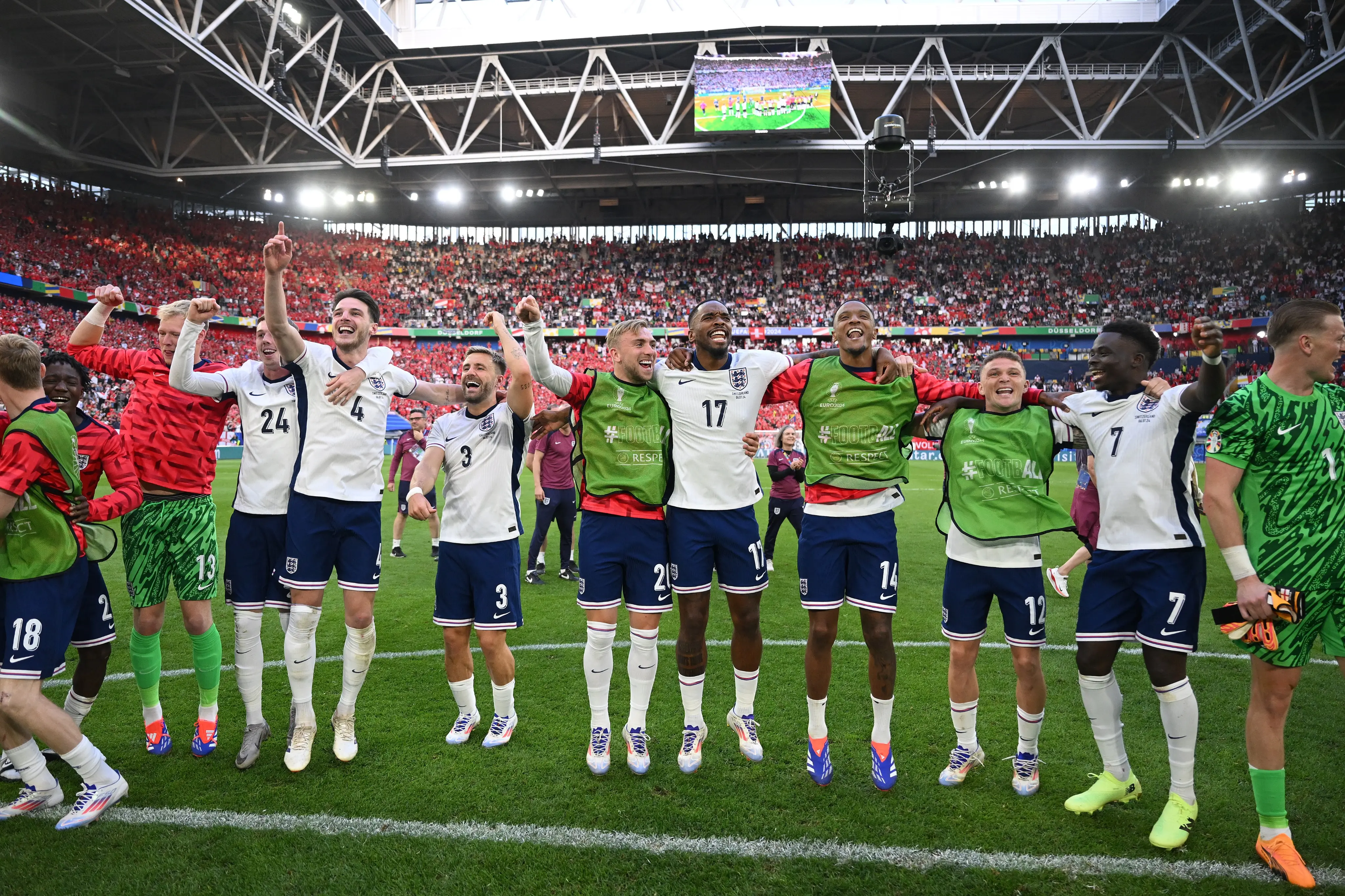 Timnas Inggris akan melawan Timnas Belanda di babak semifinal Euro 2024. (Foto: X Timnas Inggris)