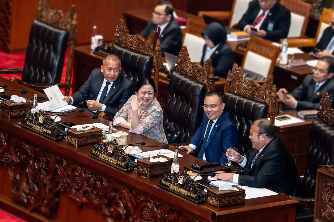 Ketua DPR RI, Puan Maharani beserta Jajaran pimpinan DPR. (Foto: Instagram/puanmaharaniri)