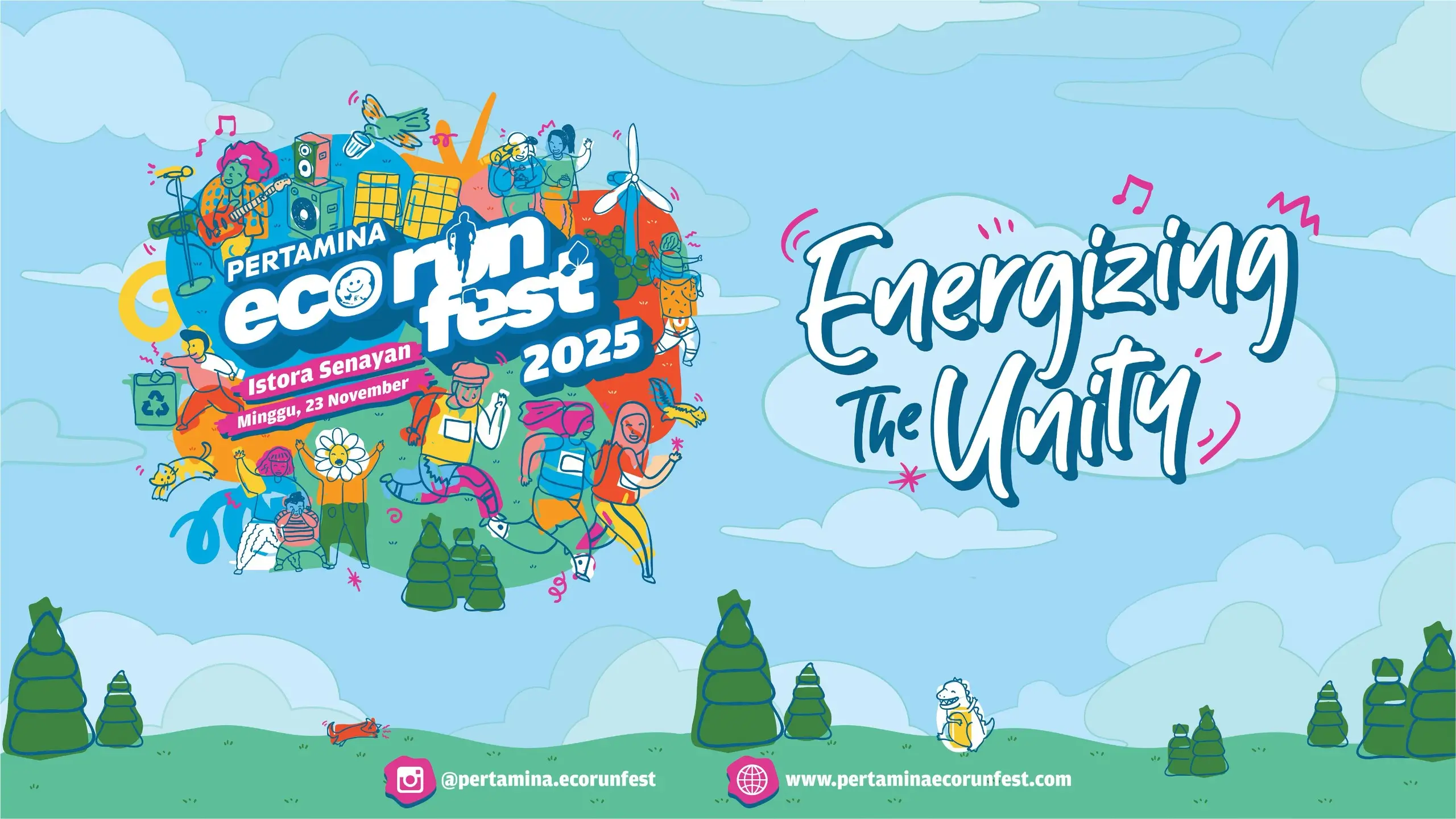 Pertamina Eco RunFest 2025. (Foto: Dok. Pertamina)