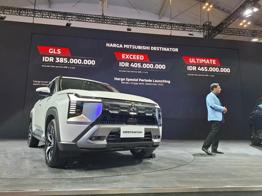 Gagah  Ini Spesifikasi dan Harga Mitsubishi Destinator yang Hadir di GIIAS 2025