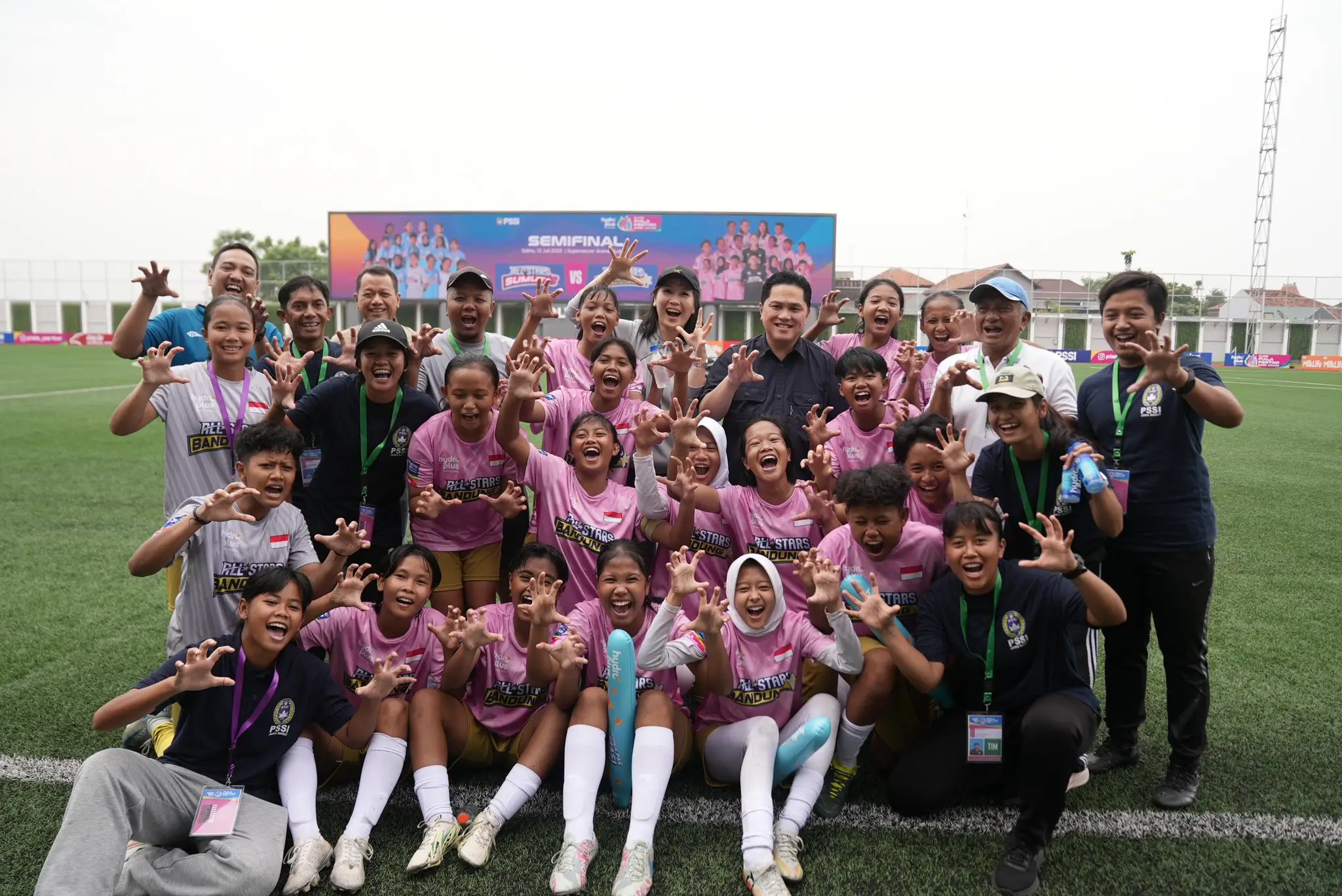 Angin Segar dari Erick Thohir untuk Sepak Bola Putri  Turnamen Pramusim Digelar 2026  Kompetisi 2027