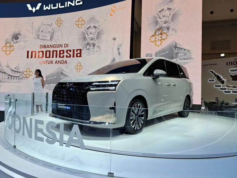 Ramaikan Segmen EV dan PHEV Tanah Air  Wuling Perkenalkan MPV Cortez Darion di GIIAS 2025