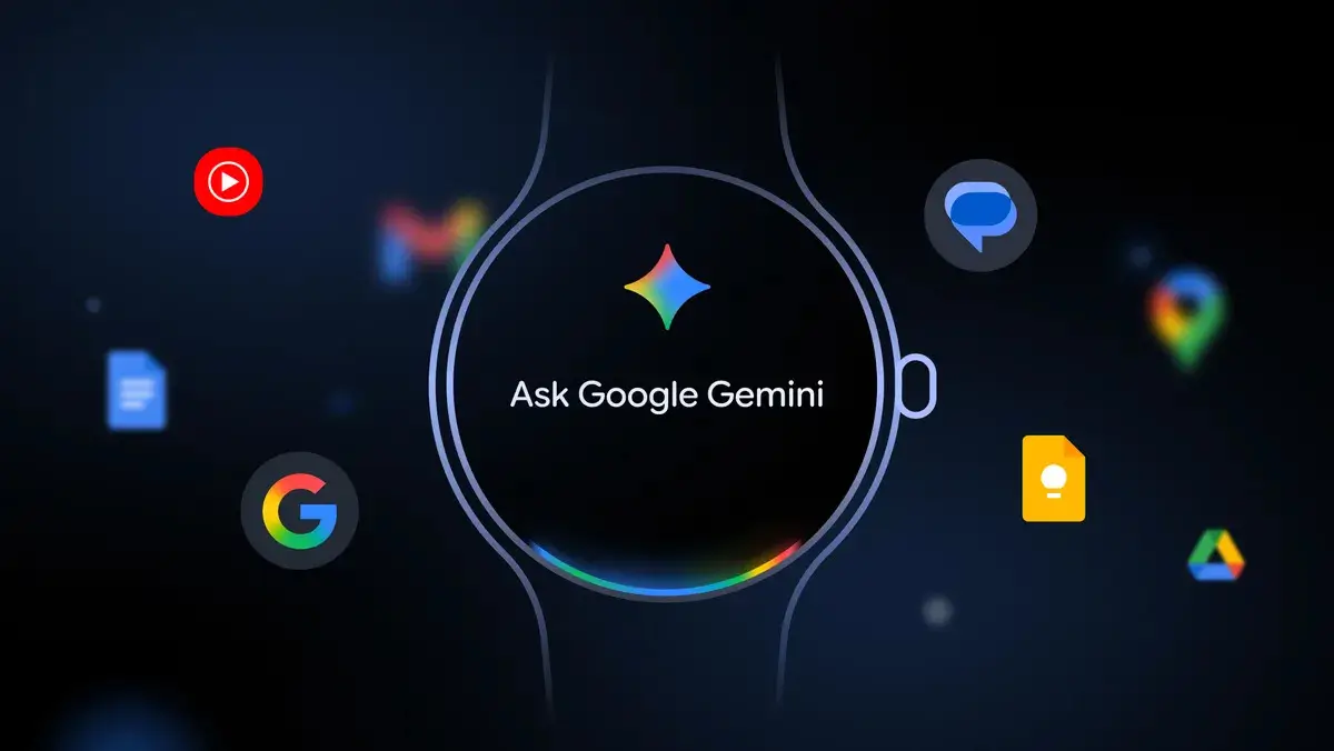 Foto: Gemini di Smartwatch Wear OS (dok. Google)
