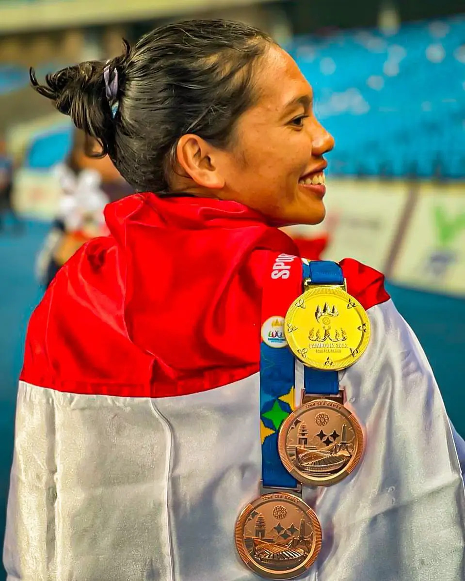 Mimpi Jadi Kenyataan  Pelari Odekta Naibaho Pecahkan Rekor Nasional Maraton Putri