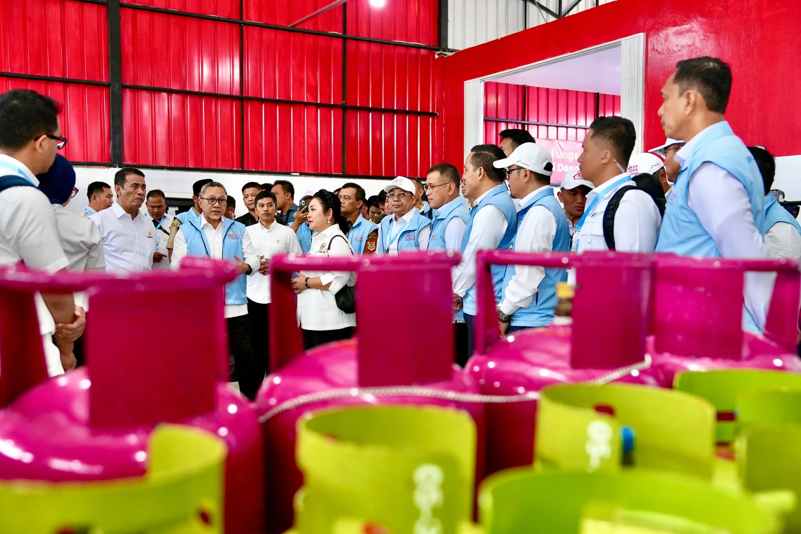 Pasok LPG  Pertamina Dukung Koperasi Desa Merah Putih