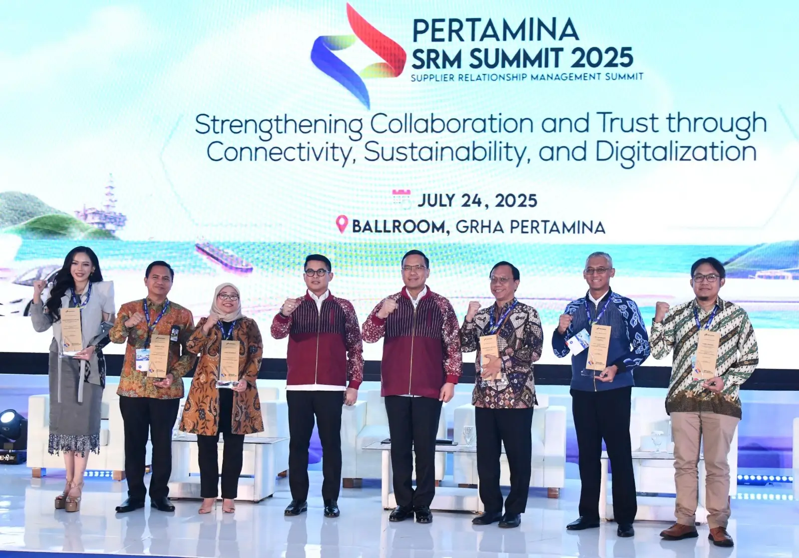 Pertamina gelar Supplier Relationship Management Summit 2025 di Grha Pertamina, Jakarta, Kamis 24 Juli 2025. (Foto: Dok. Pertamina)