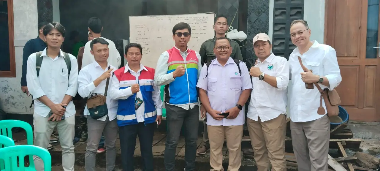 Respon Cepat Bencana Alam  Pertagas Salurkan Bantuan untuk Korban Banjir dan Longsor Megamendung