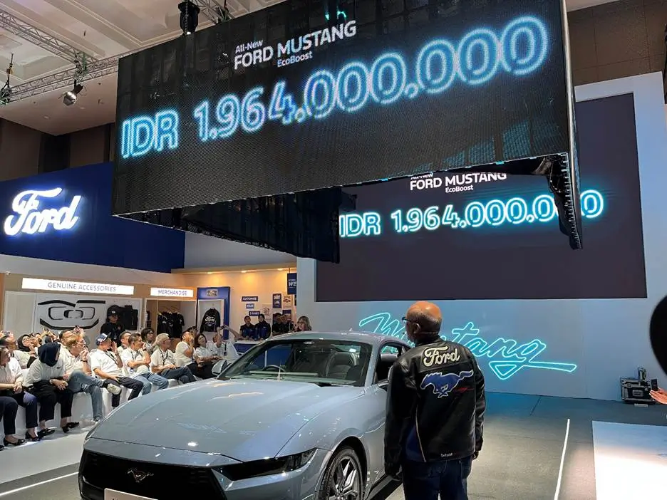 Penantian Panjang Berakhir  Ford Mustang 2 3L EcoBoost Meluncur di GIIAS 2025