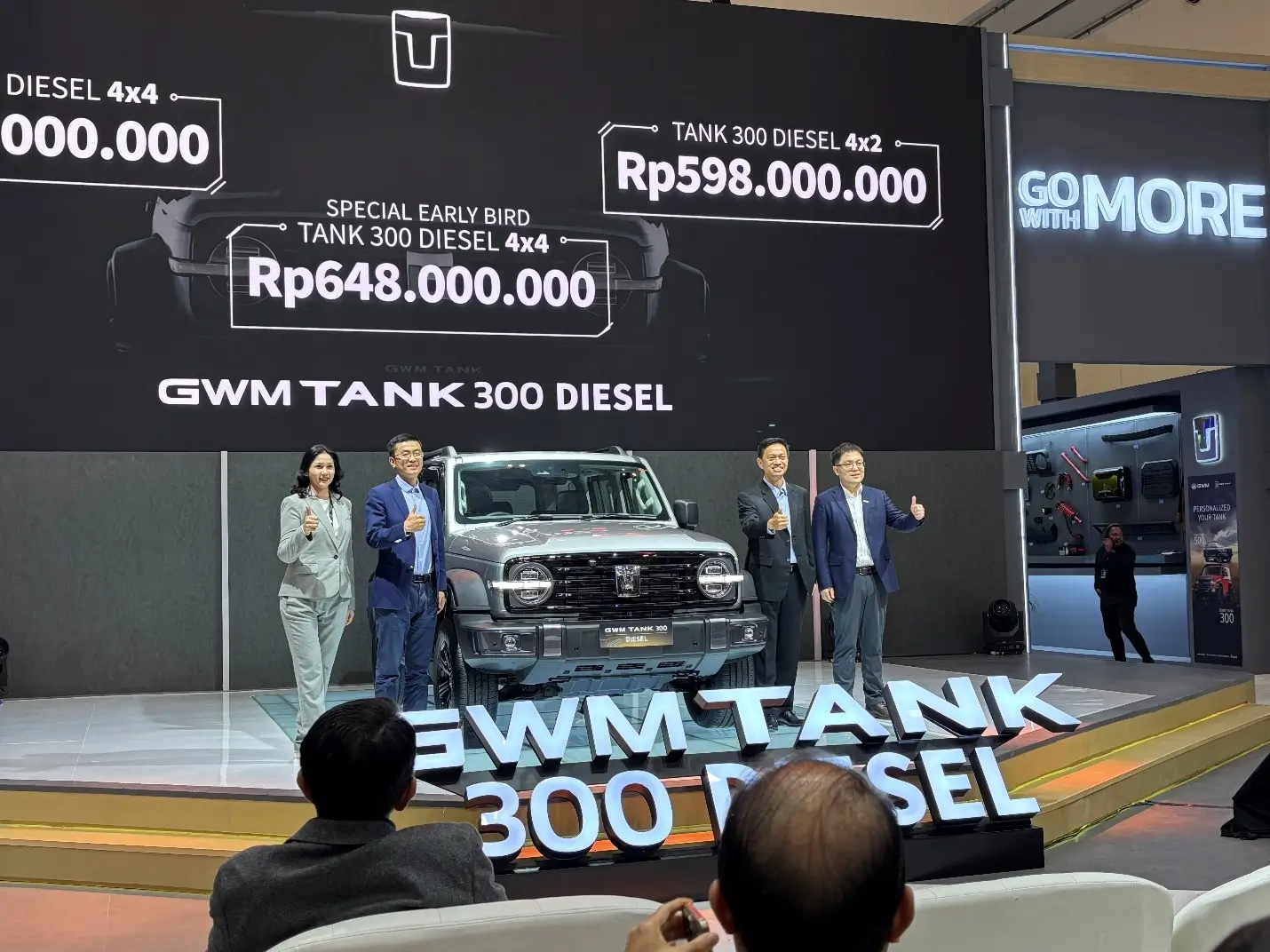 Meluncur di GIIAS 2025  Ini Spesifikasi Lengkap GWM Tank 300 Diesel yang Dijual Mulai Rp598 Juta