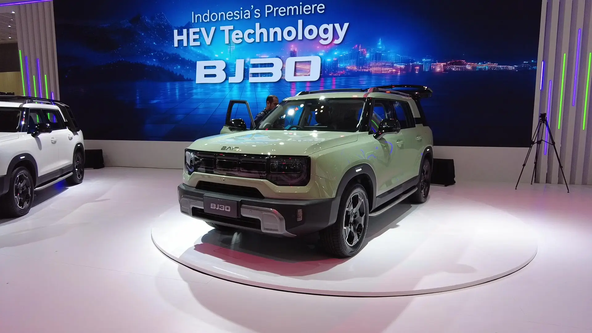 BAIC BJ30 Hybrid di GIIAS 2025. (Foto: Dok. ThePhrase.id)