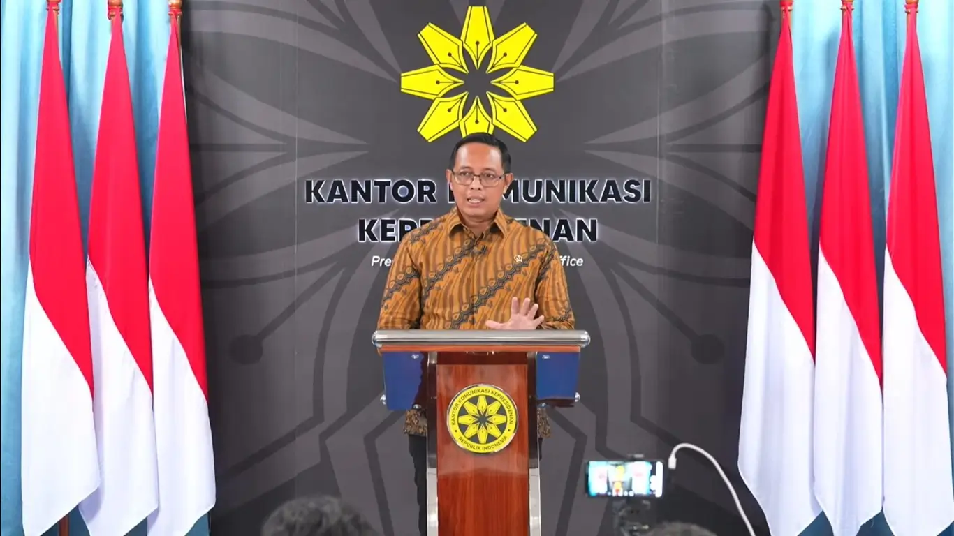 Kepala Kantor Komunikasi Kepresidenan, Hasan Nasbi. (Foto: Tangkapan layar YouTube/Kantor Komunikasi Kepresidenan RI)
