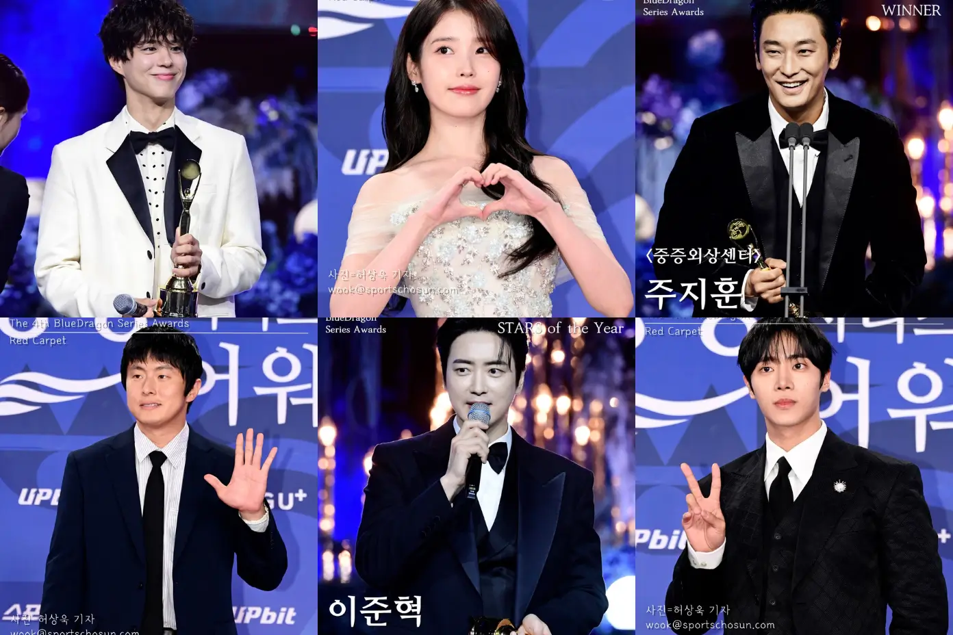 Pemenang Blue Dragon Series Awards 2025. (Foto: Instagram/bluedragonawards)