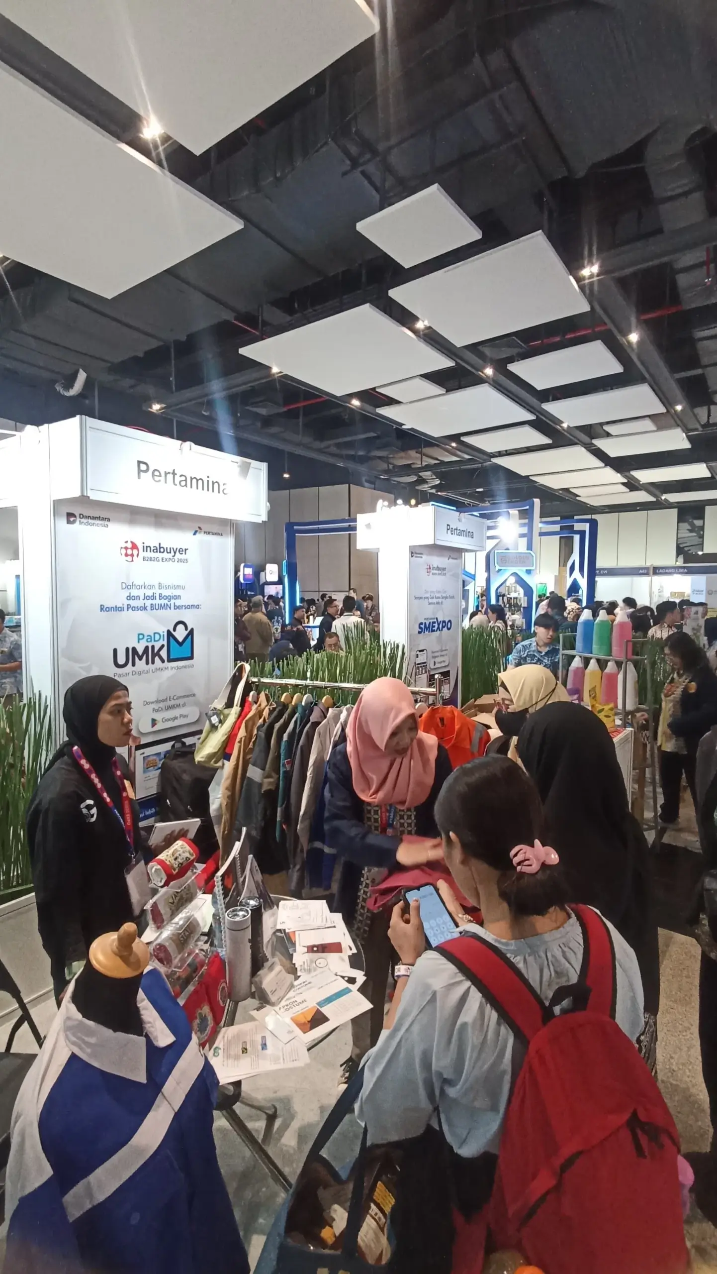 Pertamina dukung pelaku UMKM mengikuti acara Inabuyer B2B2G Expo 2025 yang digelar pada 23–25 Juli 2025 di Gedung Smesco, Jakarta. Foto. Dok. Pertamina