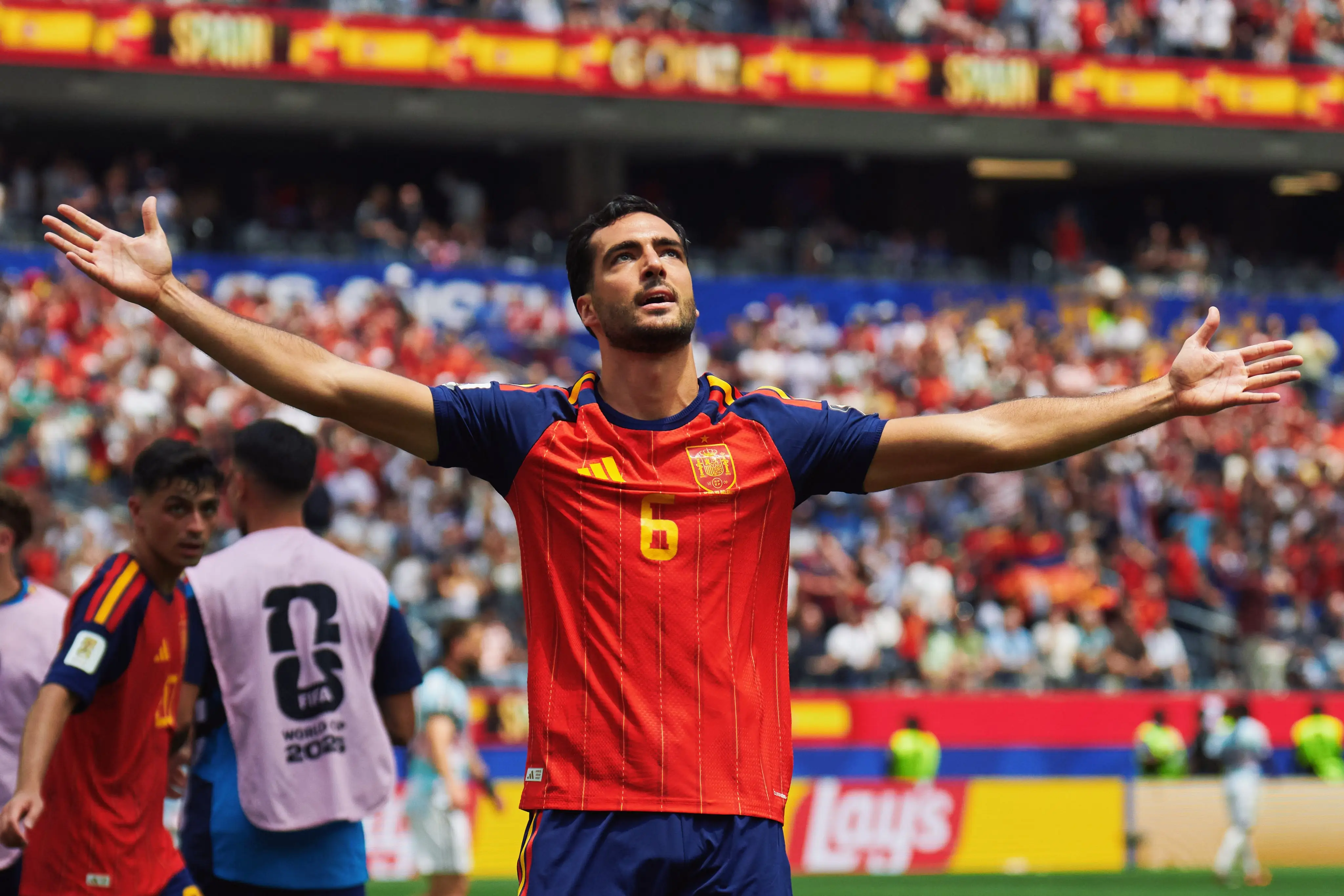Timnas Spanyol lolos ke babak semifinal Piala Dunia 2026. Foto X Timnas Spanyol.