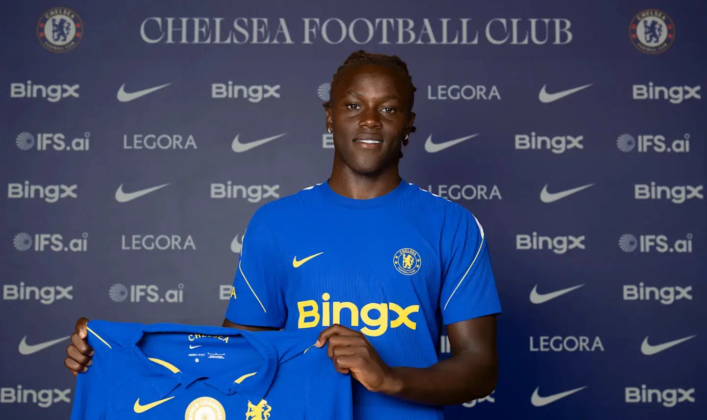 Perjalanan Geovany Quenda menuju Chelsea menjadi salah satu kisah menarik pada bursa transfer musim panas 2026. (Foto: Chelsea)