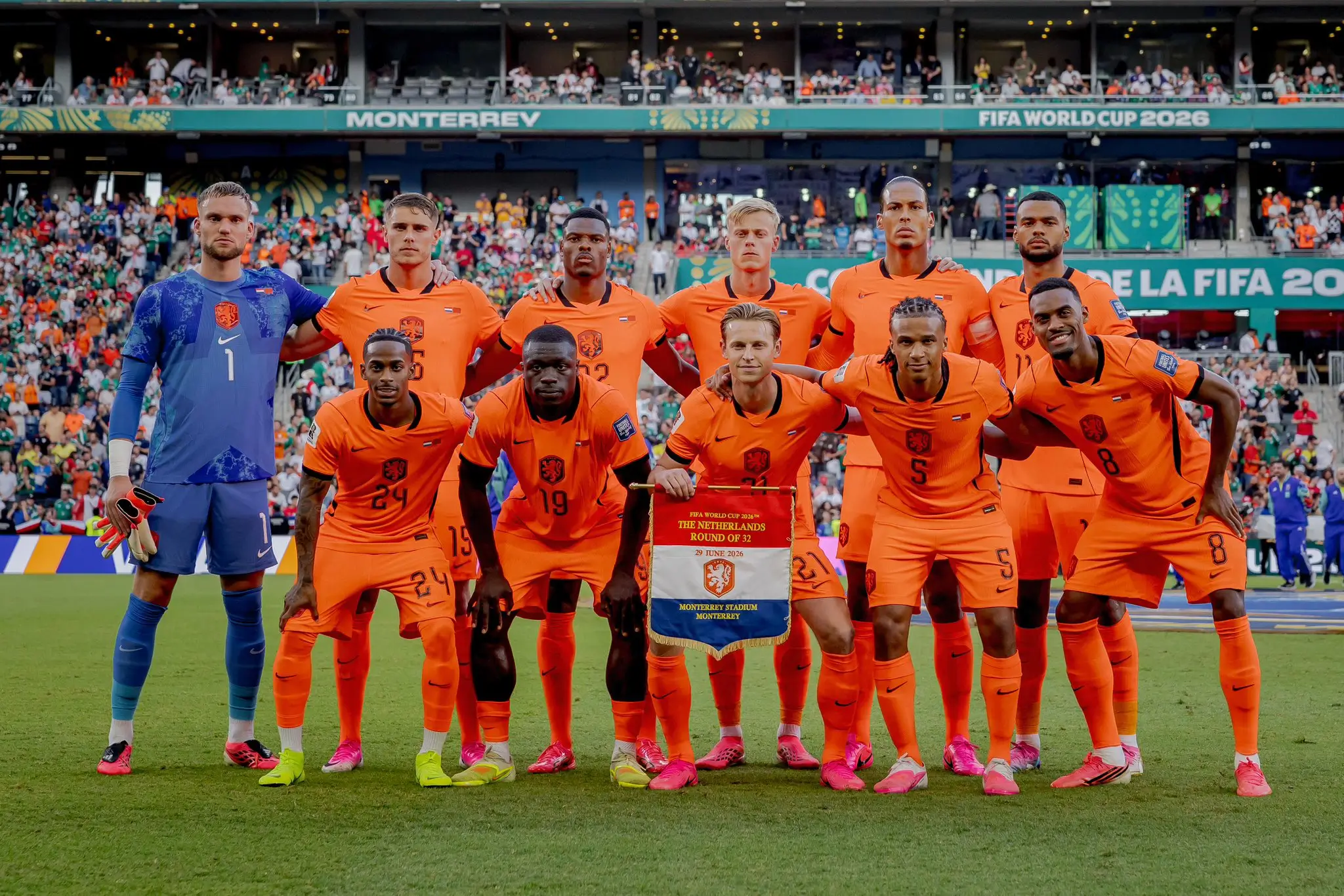 Tiga pemain Timnas Belanda mendaptkan serangan rasis. Foto X Timnas Belanda.