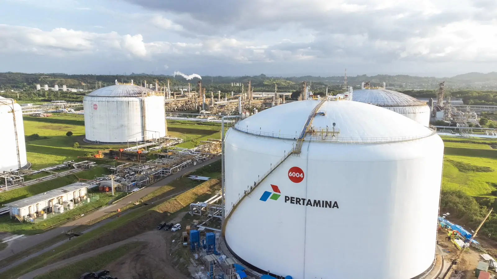 Indonesia berada pada peringkat 1 dunia dengan volume pemuatan LNG mencapai 0,85 Juta Ton atau mengambil market share dunia sebesar 17,3 persen. Foto. Dok. PAG