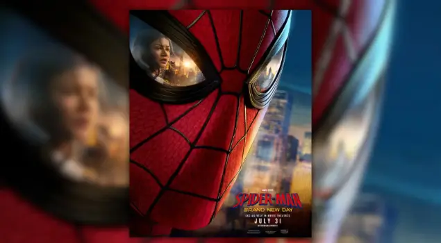 Poster film 'Spider-Man: Brand New Day'. (Foto: Marvel)