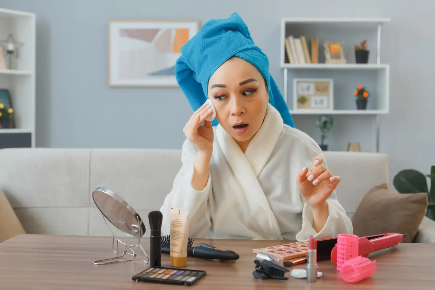 Ilustrasi makeup piling. (Foto: magnific)
