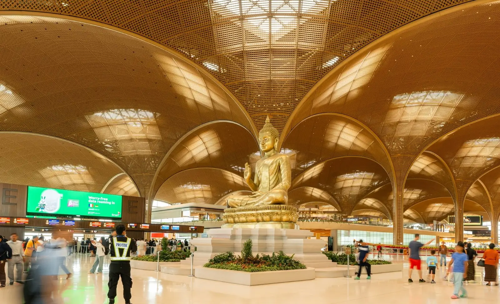 Bandara Internasional Techo, Kamboja. (Foto: Instagram/techo_international_airport)