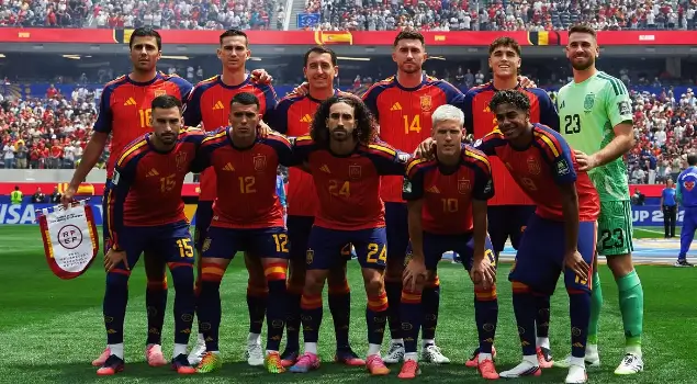 Timnas Spanyol punya lini belakang paling kokoh di Piala Dunia 2026. Foto Instagram Timnas Spanyol.