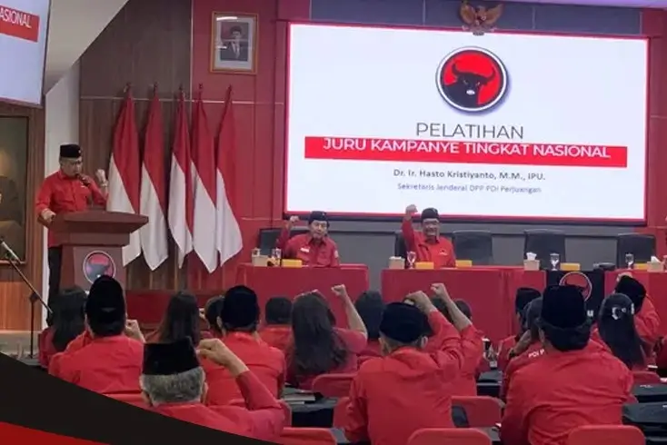 Pelatihan Juru Kampanye PDIP  Gunakan Hati dan Pikiran Sosialiasikan Partai