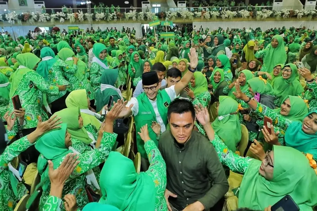 Plt Ketum PPP Optimis 99  Sandiaga Uno Cawapres Ganjar 