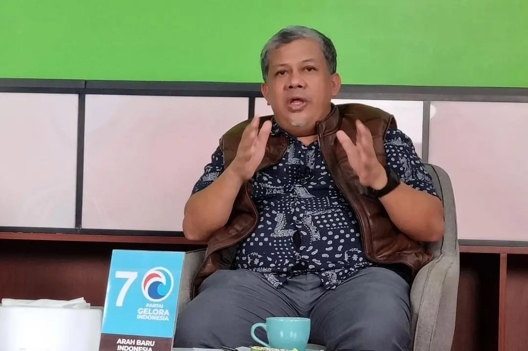 Wakil Ketua Umum Partai Gelora Indonesia, Fahri Hamzah. (Foto: Instagram/partaigeloraid)