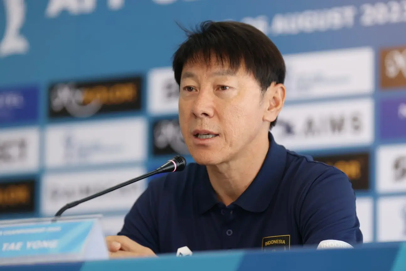 Pelatih Timnas Indonesia dan Timnas Indonesia U-23, Shin Tae-yong. Foto PSSI.