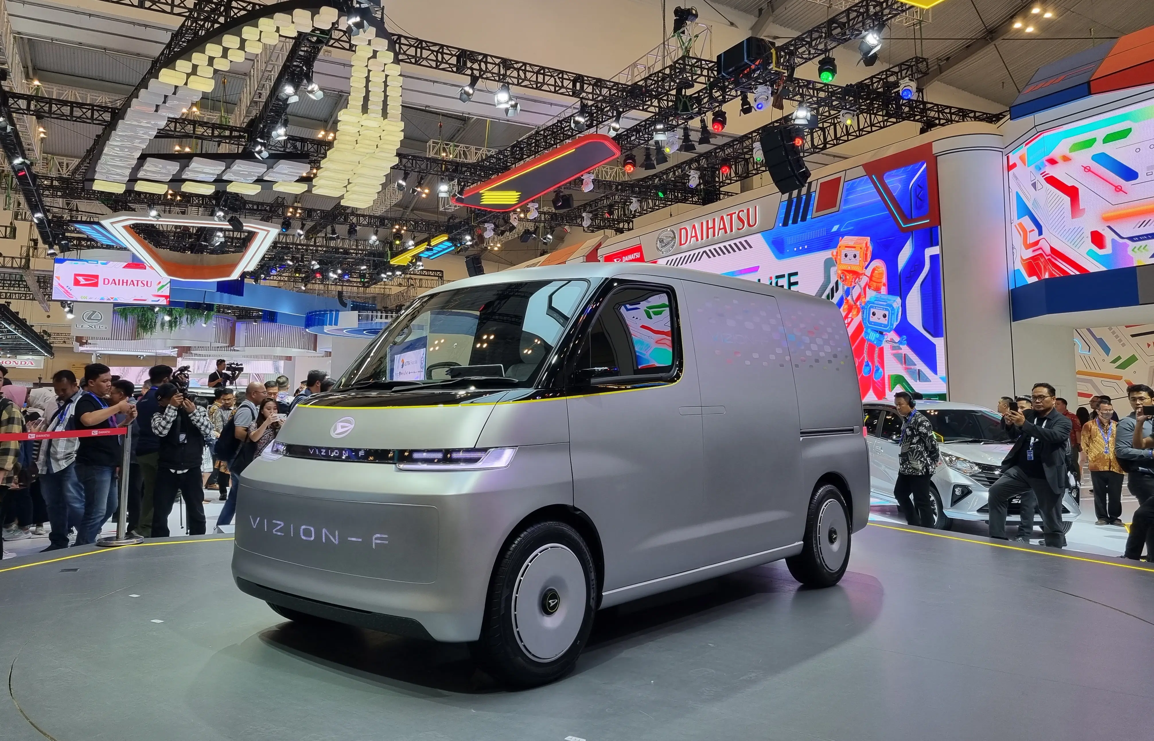Daihatsu Vizion-F di GIIAS 2023. (Foto: ThePhrase.id/Rahma K)