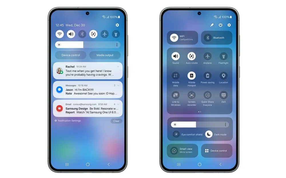 Foto One UI 6 (dok. Samsung)