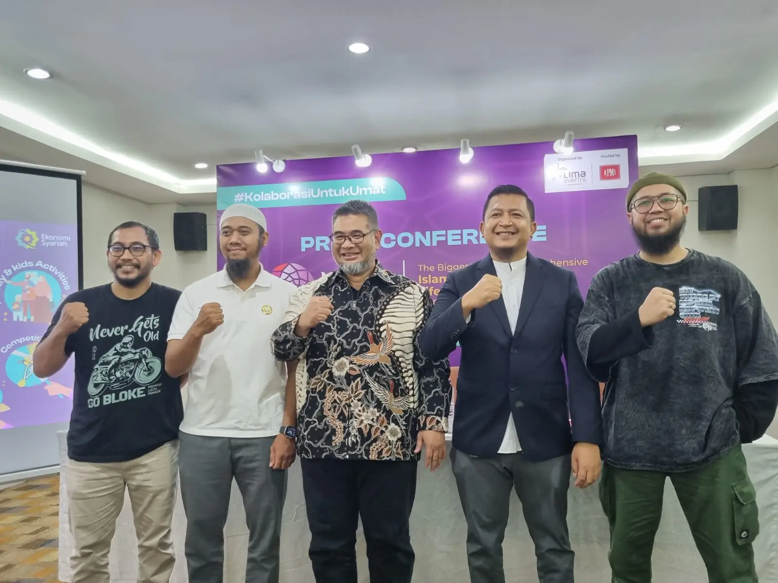 Press conference Muslim LifeFest 2023 pada Rabu, 16 Agustus 2023. (Foto: ThePhrase.id/Firda)