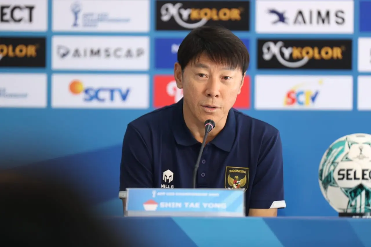 Pelatih Timnas Indonesia U-23, Shin Tae-yong. Foto: PSSI