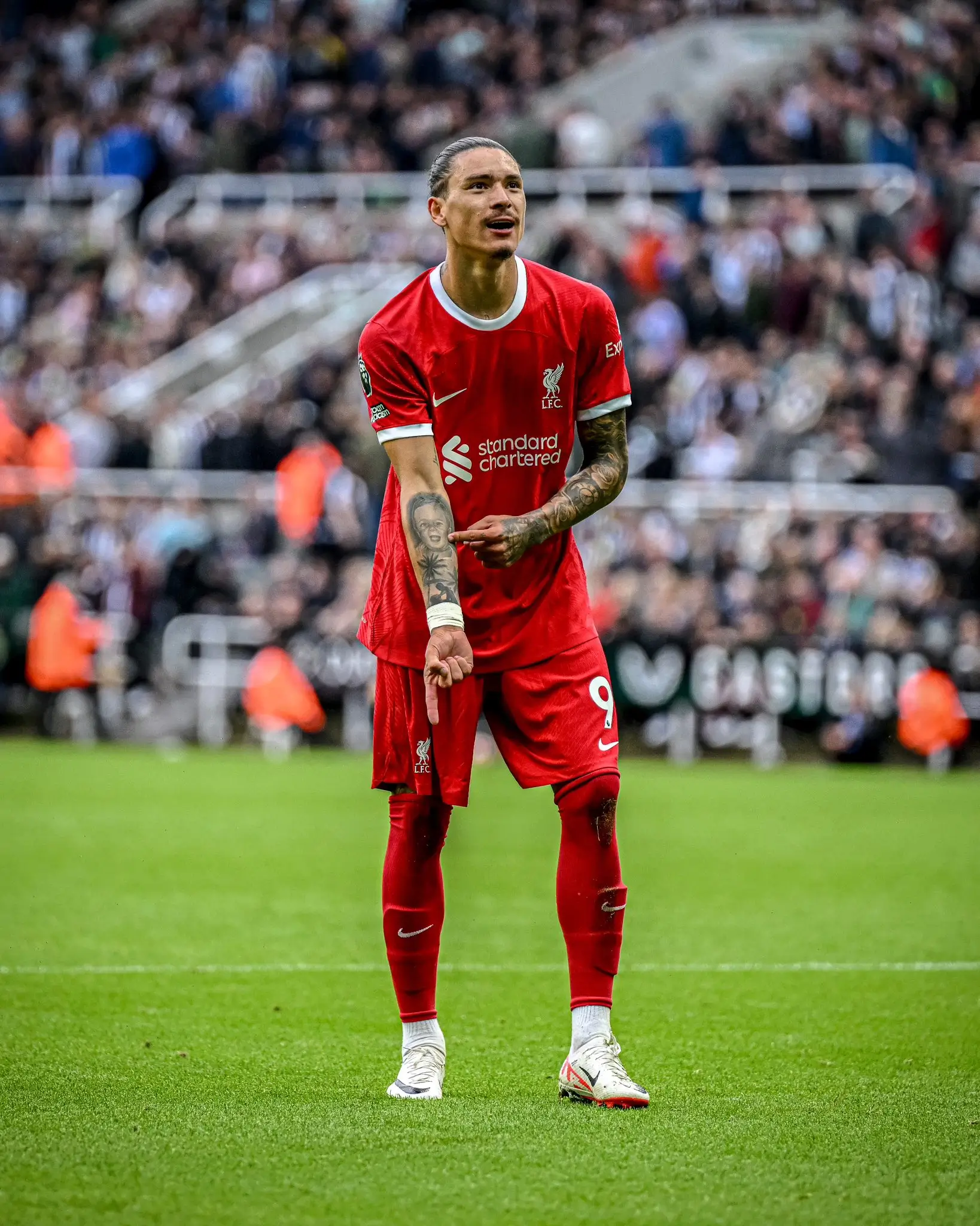 Darwin Nunez menjadi pahlawan Liverpool. Foto Twitter Liverpool.