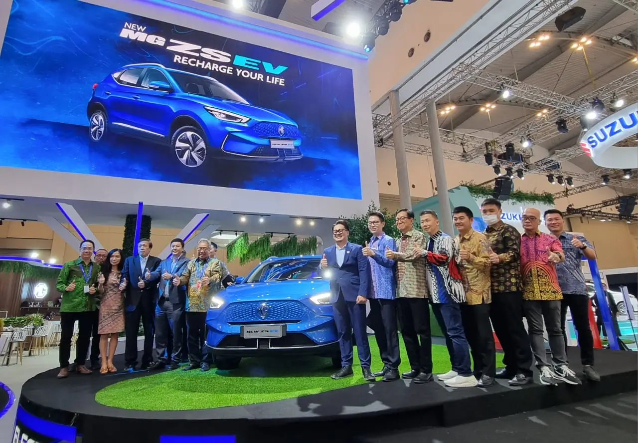 MG ZS EV di GIIAS 2023. (Foto: ThePhrase.id/Rahma K)