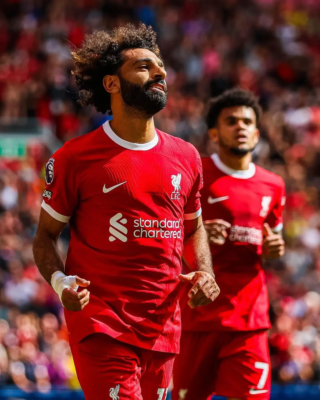 Penyerang Liverpool, Mohamed Salah dapat tawaran menggiurkan dari Arab Saudi. Foto Instagram Liverpool.