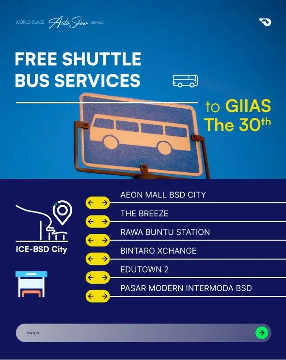 Siap Siap ke GIIAS 2023  Ini Informasi Kantong Parkir  Shuttle Bus dan Harga Tiket Masuk 
